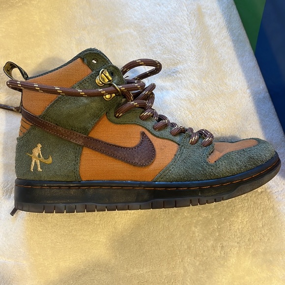 Nike SB High Pro Dunks Passport - SIZE 4.5/6 - Picture 7 of 9